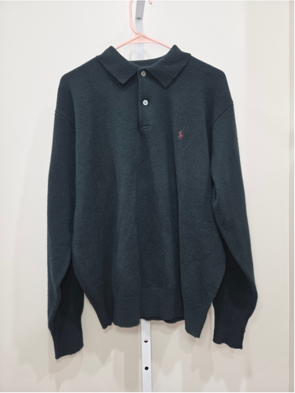 •Polo by Ralph Lauren• Men's 100% Lambswool Sweater, Size L